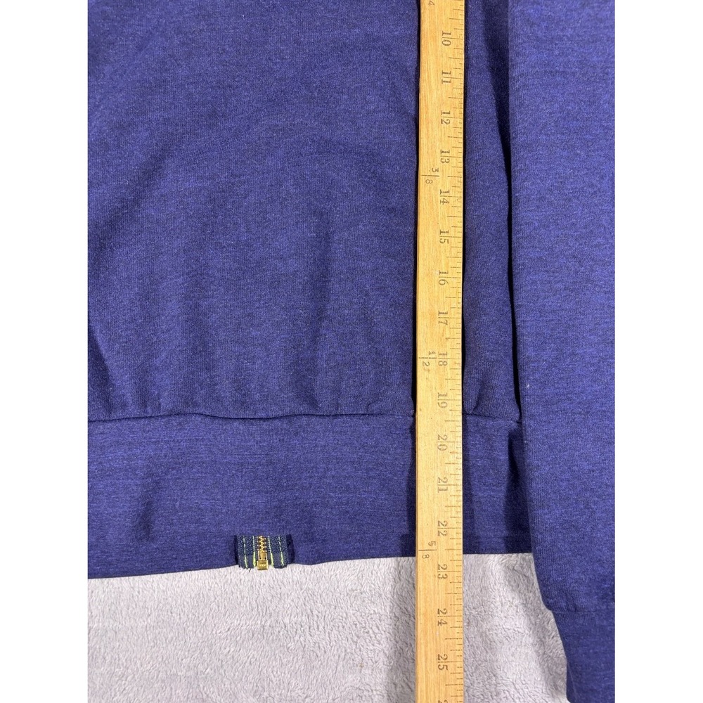 Aviator Nation Full Zip Hoodie Sweatshirt 5 Stripe Womens S Purple Hooded - Picture 8 of 10